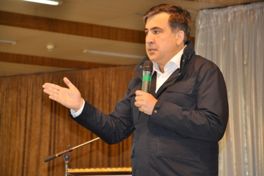 Пресс-конференция Саакашвили о нарушениях на выборах (трансляция завершена)